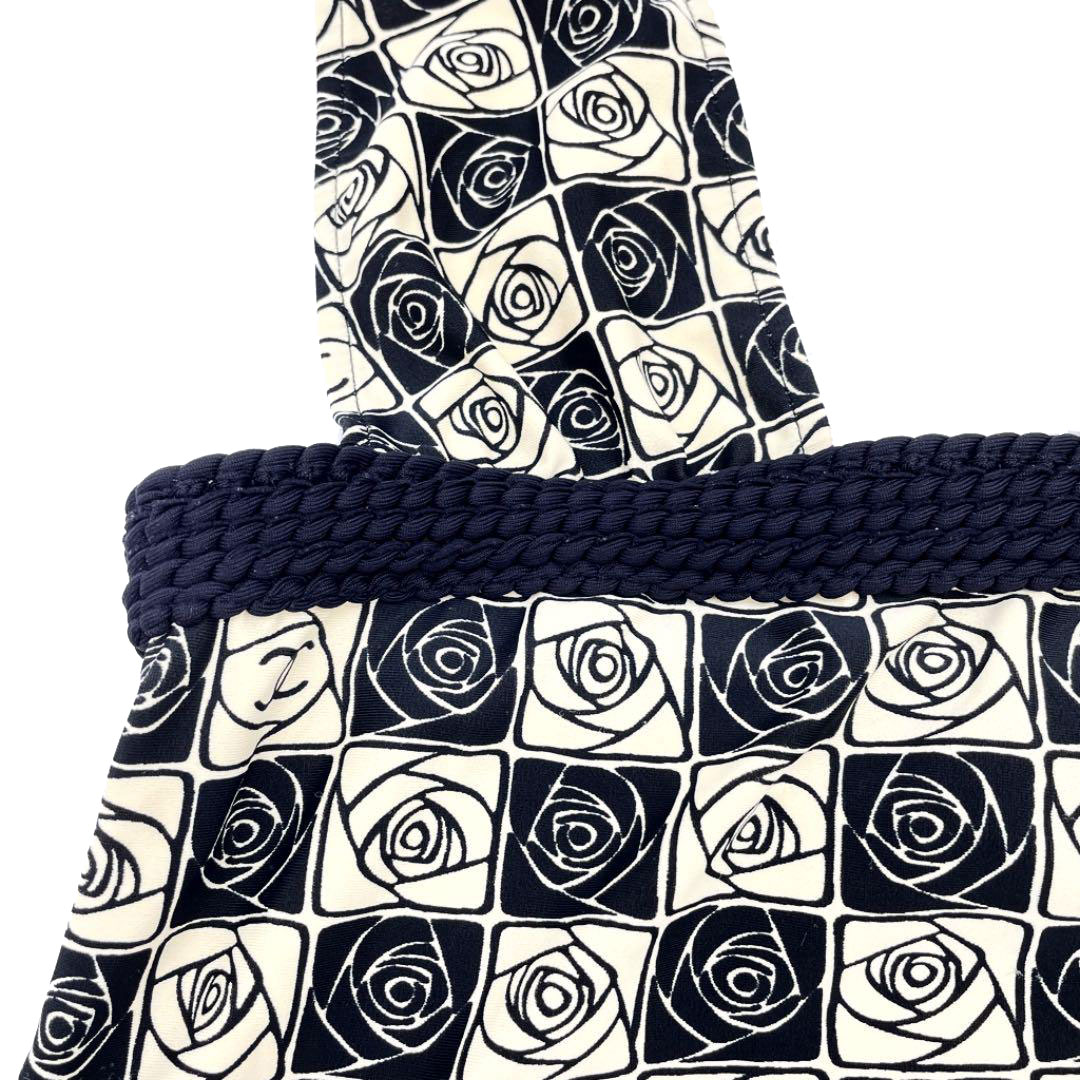 CHANEL シャネル 水着 ホルターネック カメリア ココマーク 36 ブラック 04P