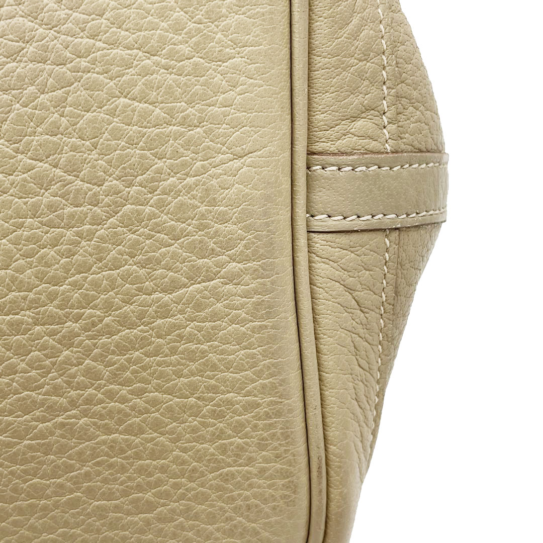 HERMES エルメス トートバッグ ガーデンパーティPM ネゴンダ ベージュ系 □L刻印