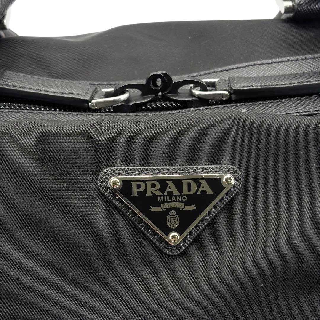 PRADA プラダ 2WAYボストンバッグ テスートナイロン/サフィアーノ