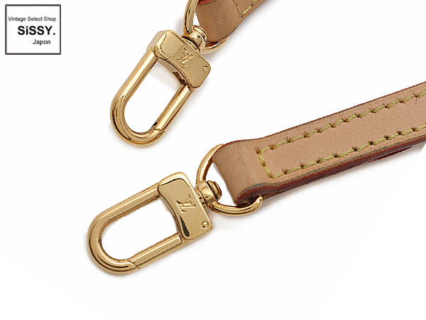 ルイ・ヴィトン □LOUIS VUITTON□ ショルダーストラップ ヌメ革