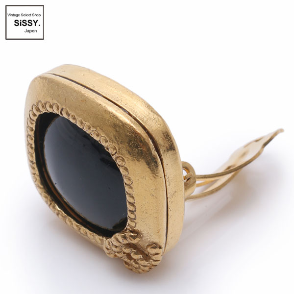 ■シャネル■ イヤリング ココマーク ゴールド ブラック 96A 【CHANEL】