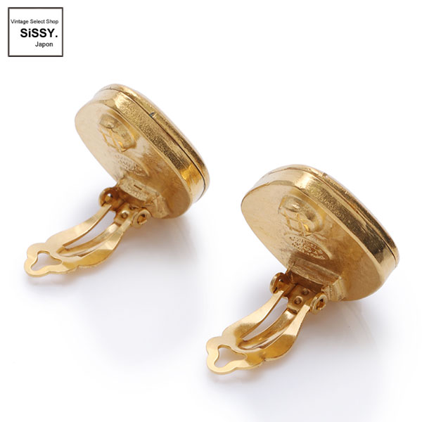 ■シャネル■ イヤリング ココマーク ゴールド ブラック 96A 【CHANEL】