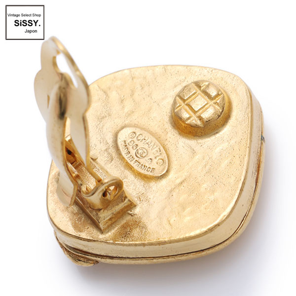 ■シャネル■ イヤリング ココマーク ゴールド ブラック 96A 【CHANEL】