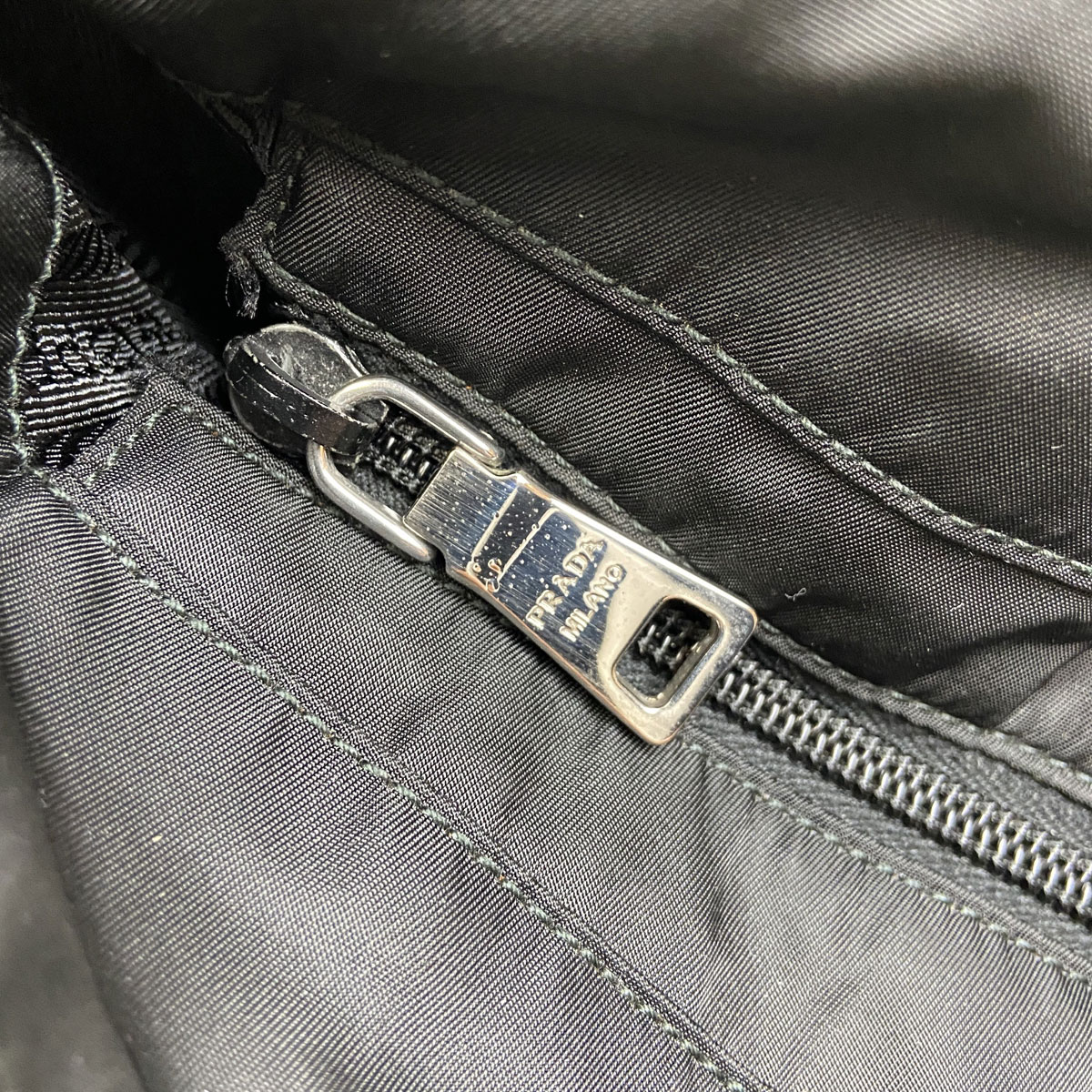 PRADA プラダ 2WAY トートバッグ ナイロン ブラック BR4051