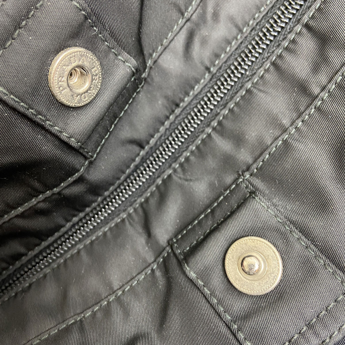 PRADA プラダ 2WAY トートバッグ ナイロン ブラック BR4051