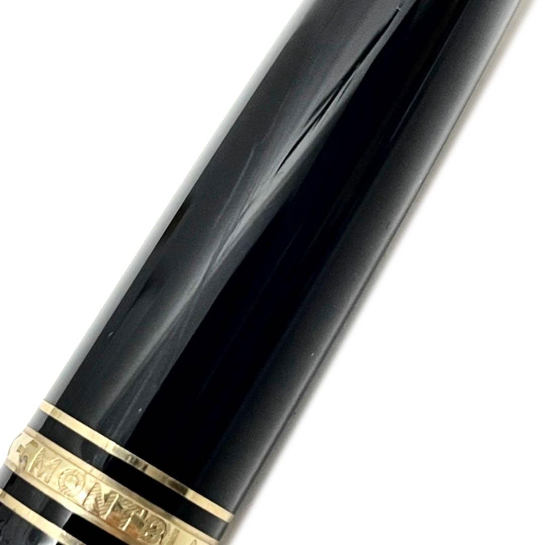 MONCBLANC モンブラン マイスターシュテュック 万年筆 14K剣先 ブラック