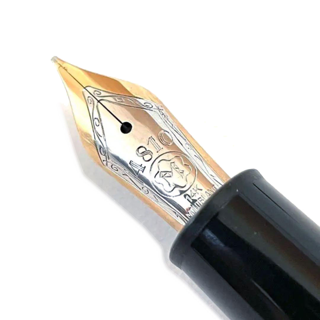 MONCBLANC モンブラン マイスターシュテュック 万年筆 14K剣先 ブラック