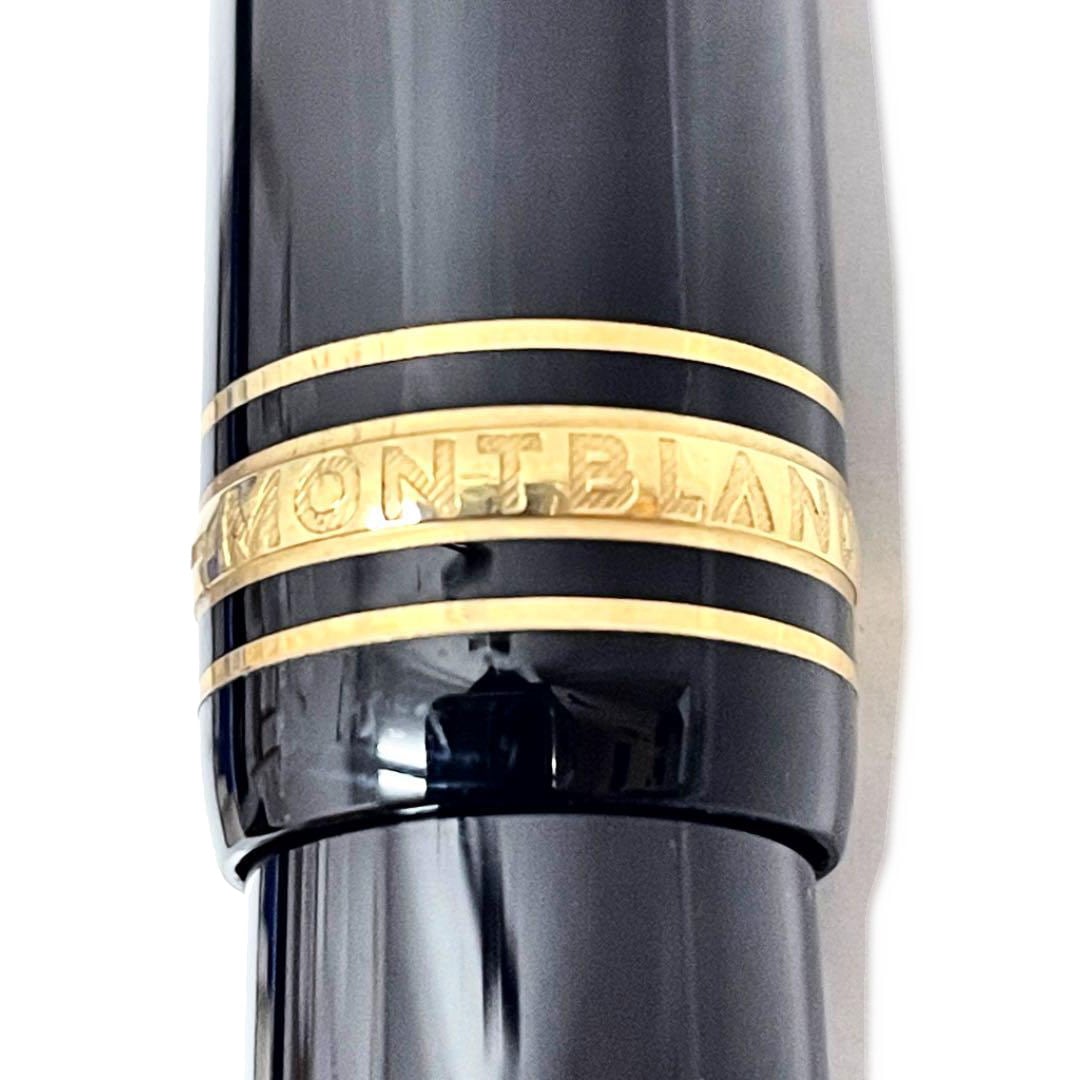 MONCBLANC モンブラン マイスターシュテュック 万年筆 14K剣先 ブラック