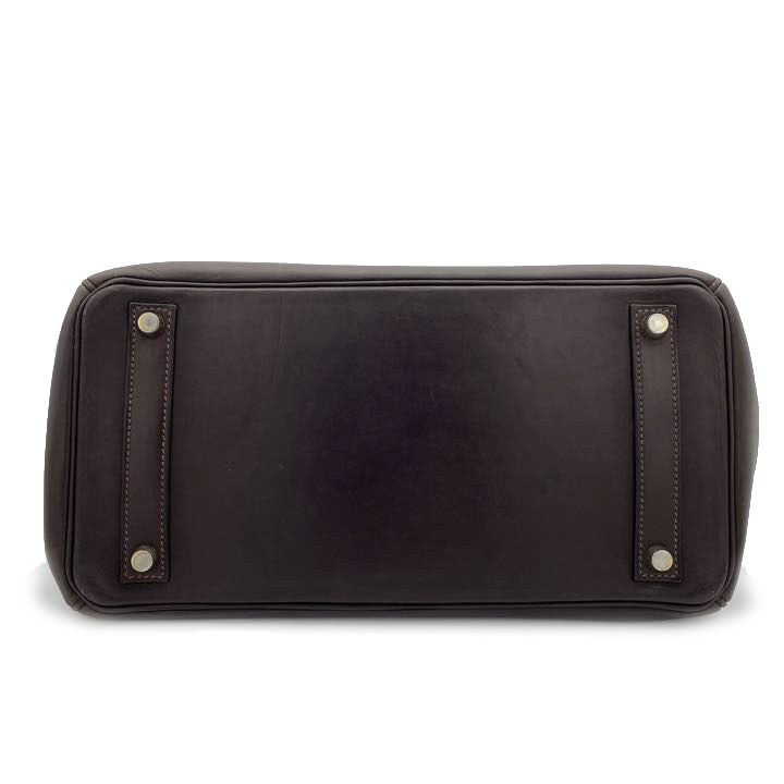 HERMES エルメス オータクロア32 ハンドバッグ ボックスカーフ