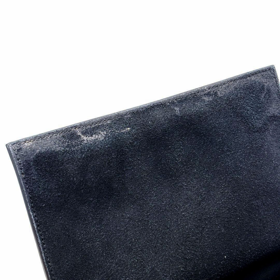 SAINT LAURENT PARIS サンローランパリ 2WAYハンドバッグ  ベイビーカバス レザー ブラック/ゴールド金具 424868