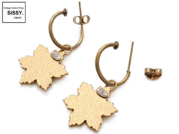 シャネル ■CHANEL■ ピアス メタル ゴールド 雪の結晶 01A