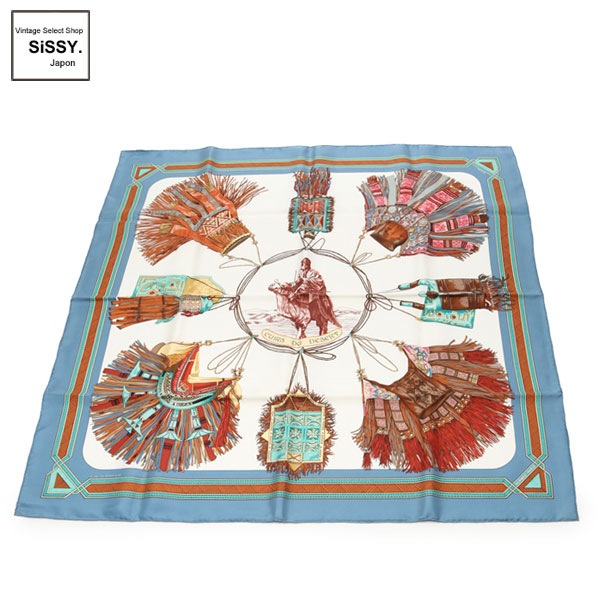 Hermes エルメス　カレ90 CUIRS DU DESERT シミあり 67bda341a9dc8.webp