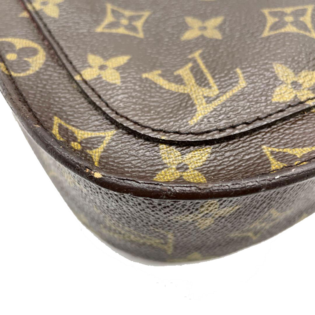 LOUISVUITTON ルイヴィトン ショルダーバッグ サンクルーGM モノグラム エベヌ M51242