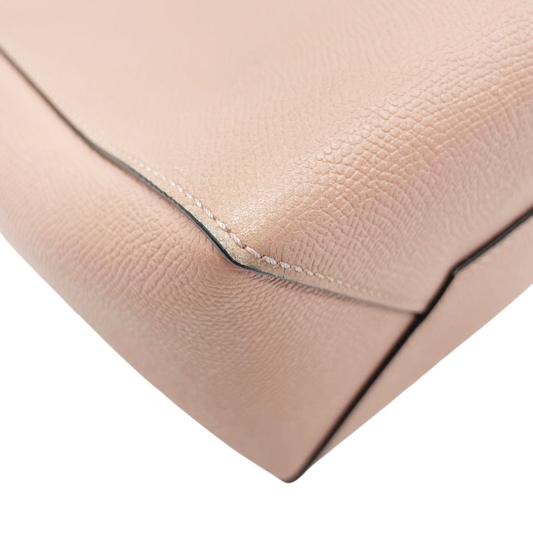 Valextra ヴァレクストラ バケットバッグ スモール ソフトカーフスキン ローズピンク