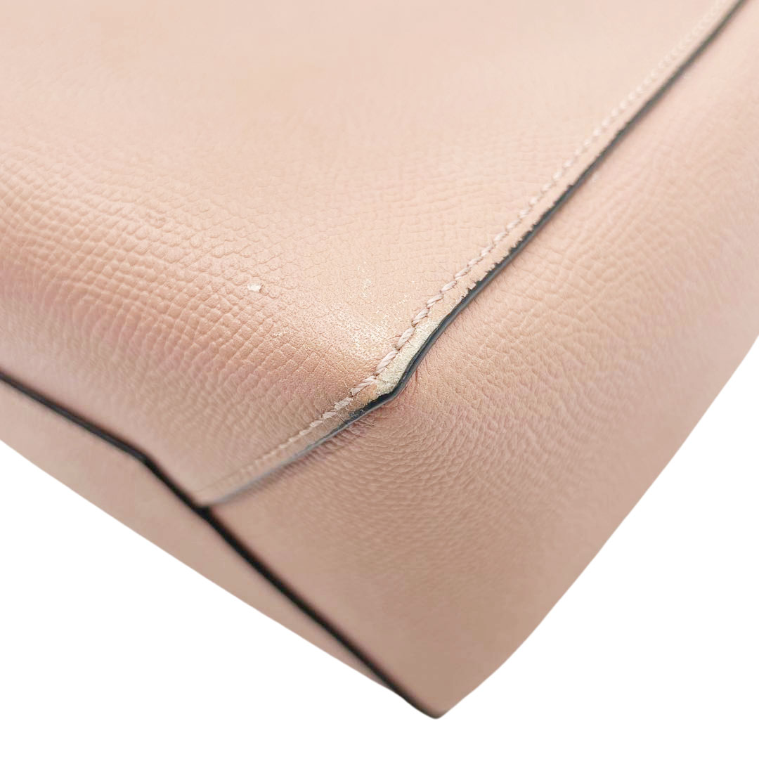 Valextra ヴァレクストラ バケットバッグ スモール ソフトカーフスキン ローズピンク