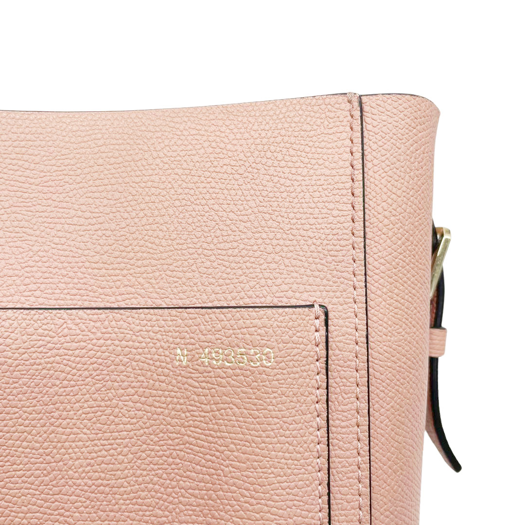 Valextra ヴァレクストラ バケットバッグ スモール ソフトカーフスキン ローズピンク