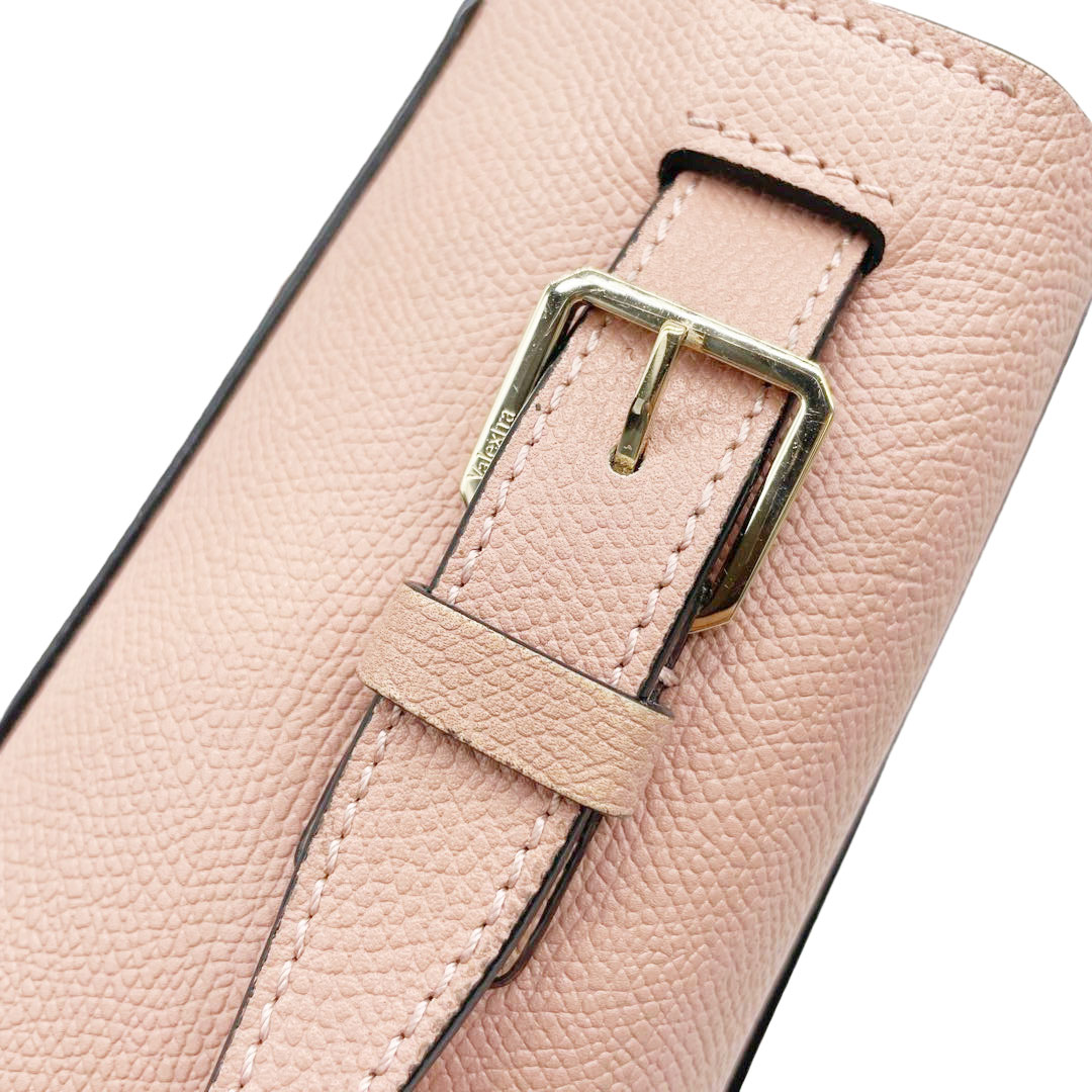 Valextra ヴァレクストラ バケットバッグ スモール ソフトカーフスキン ローズピンク