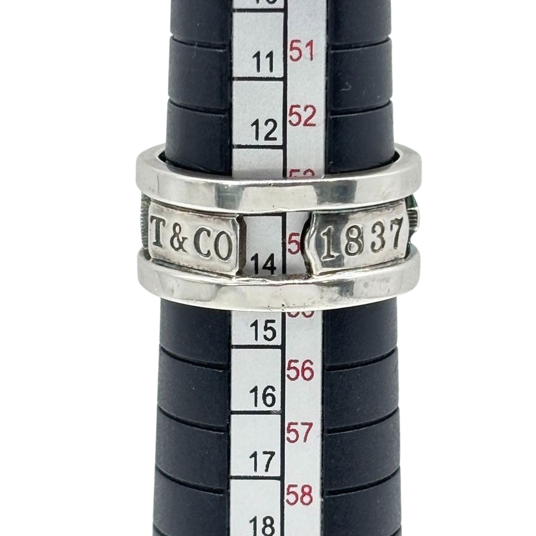TIFFANY&Co. ティファニー 1837 エレメントリング 指輪 925 シルバー TIFFANY&Co. ティファニー 1837 エレメントリング 指輪 925 シルバー