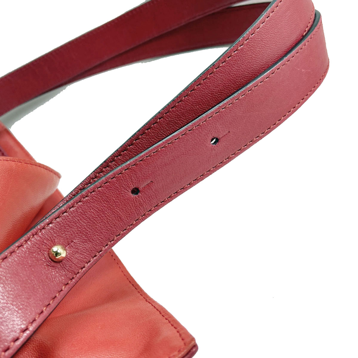 LOEWE ロエベ フラメンコノット 2WAY ショルダーバッグ ナッパレザー 