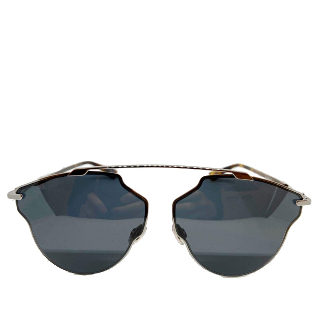 Christian Dior クリスチャン ディオール サングラス アビエータ SO REAL POP メタリックブラック KJ1IR