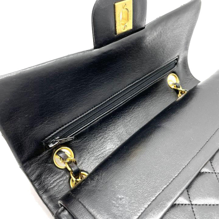 CHANEL シャネル マトラッセ23 チェーンショルダーバッグ ラムスキン