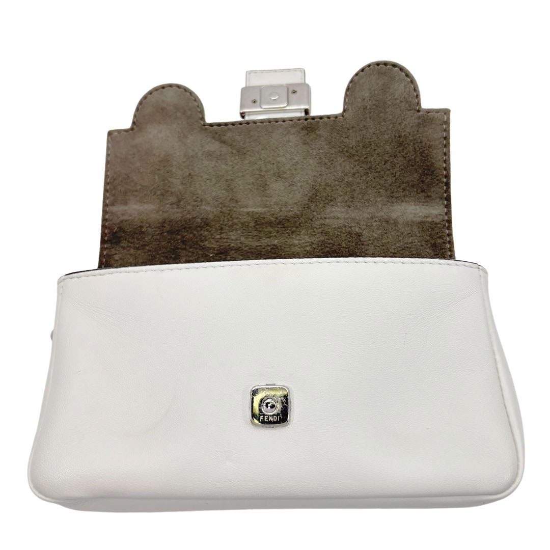 FENDI＊フェンディ＊ワンピース＊レザーポケット FENDI（フェンディ） 7分袖ワンピース 40 ブラック レディース