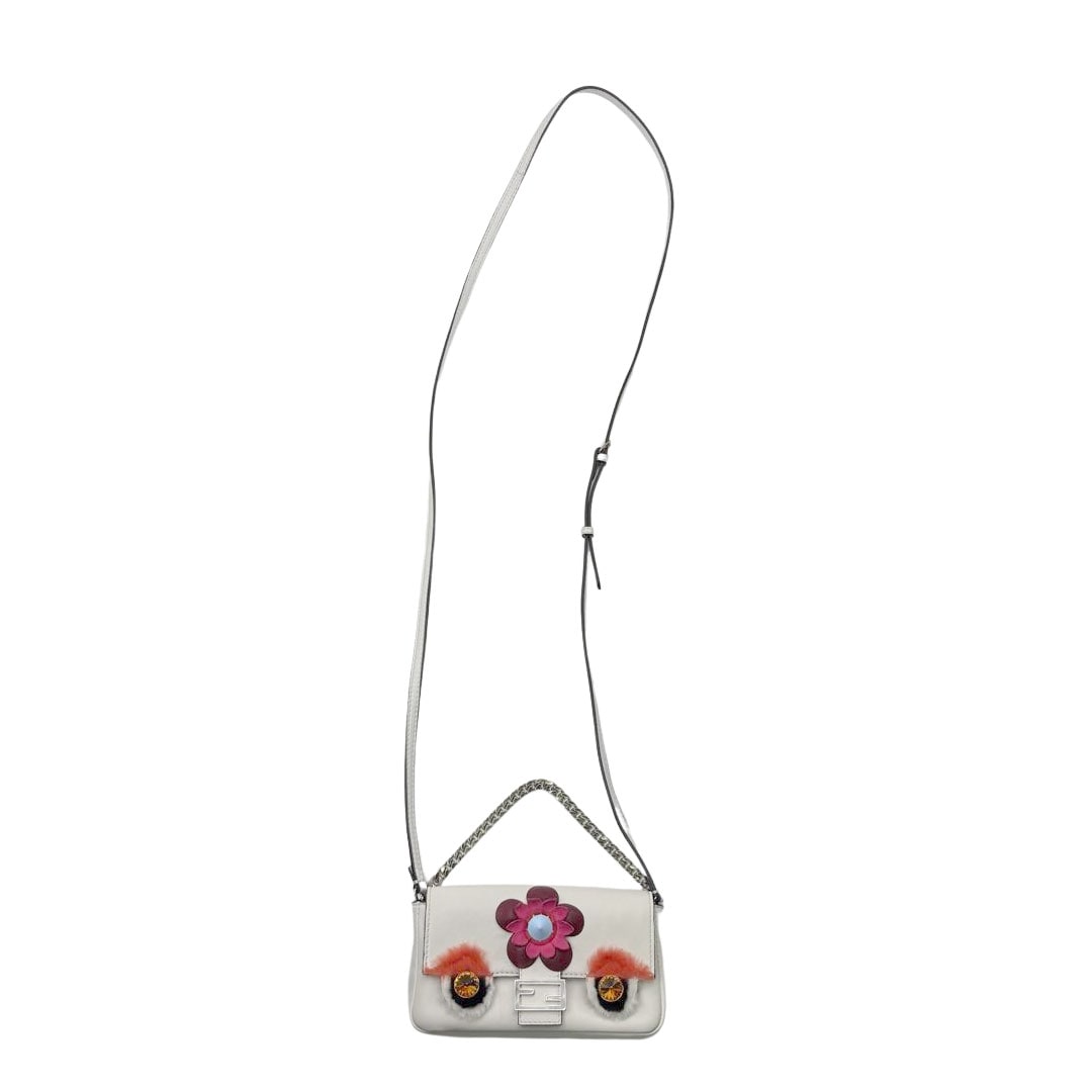 FENDI フェンディ マイクロ バゲット モンスター ハンドバッグ