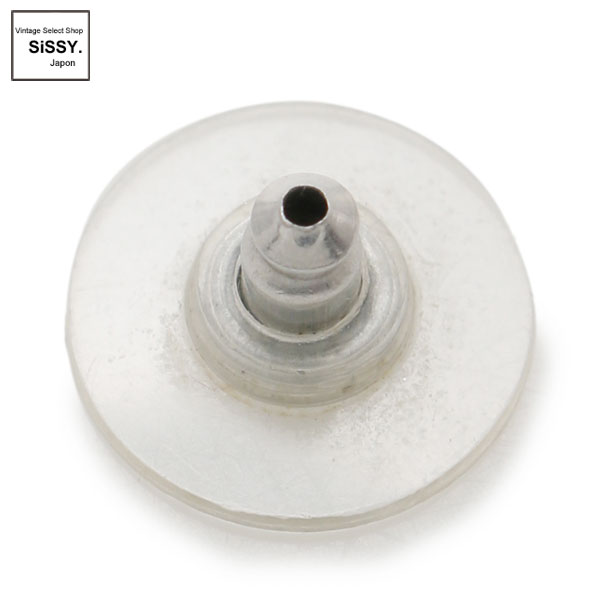 ■シャネル■ ココマーク ピアス ラインストーン シルバー 09P 【CHANEL】