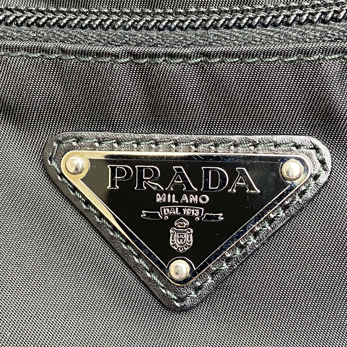 PRADA プラダ ナイロン 斜め掛けショルダーバッグ VELA ブラック BT0166
