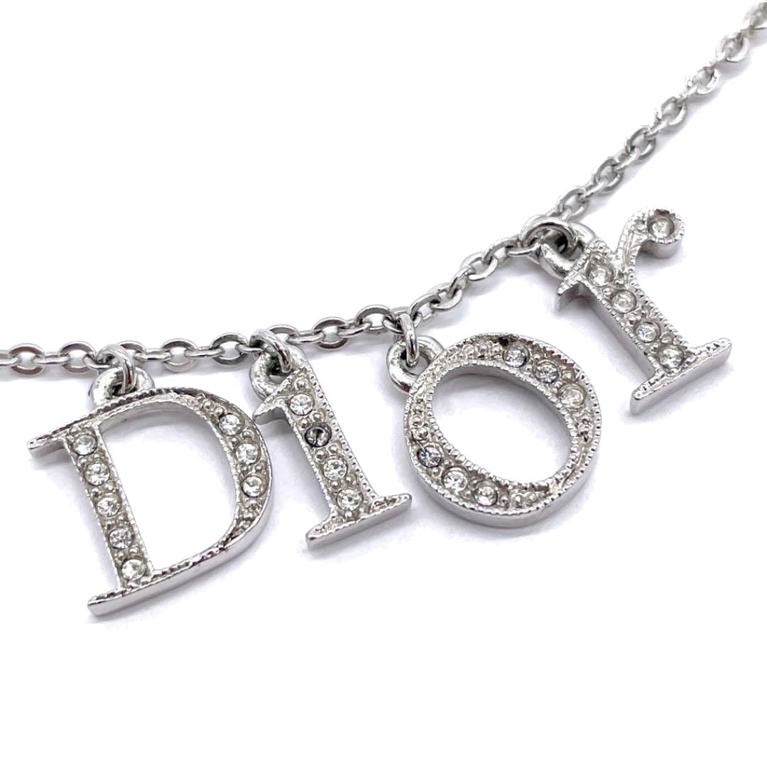 Dior ロゴ イニシャル ネックレス 3連