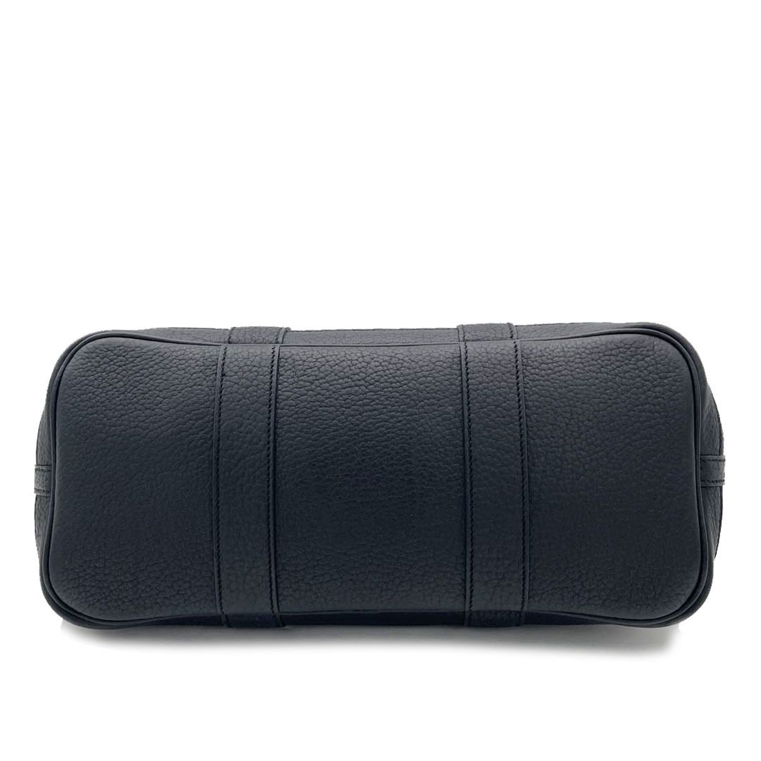 HERMES エルメス トートバッグ ガーデンパーティTPM ネゴンダ ブラック □K刻印