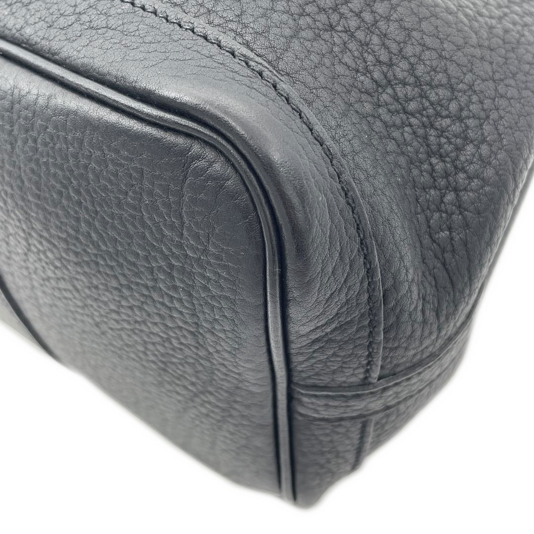 HERMES エルメス トートバッグ ガーデンパーティTPM ネゴンダ ブラック □K刻印