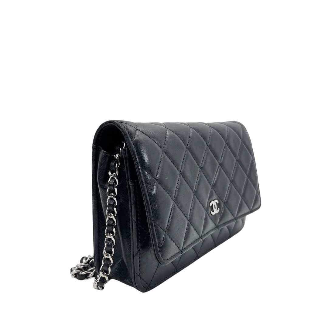 正規シャネル！タイムレスクラッシックチェーンウォレット CHANEL シャネル マトラッセ チェーンウォレット タイムレスクラシック