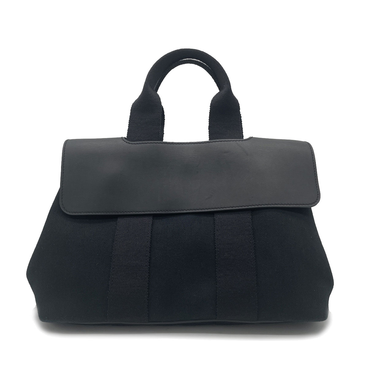 HERMES エルメス ハンドバッグ ヴァルパライソPM トワルシェブロン 