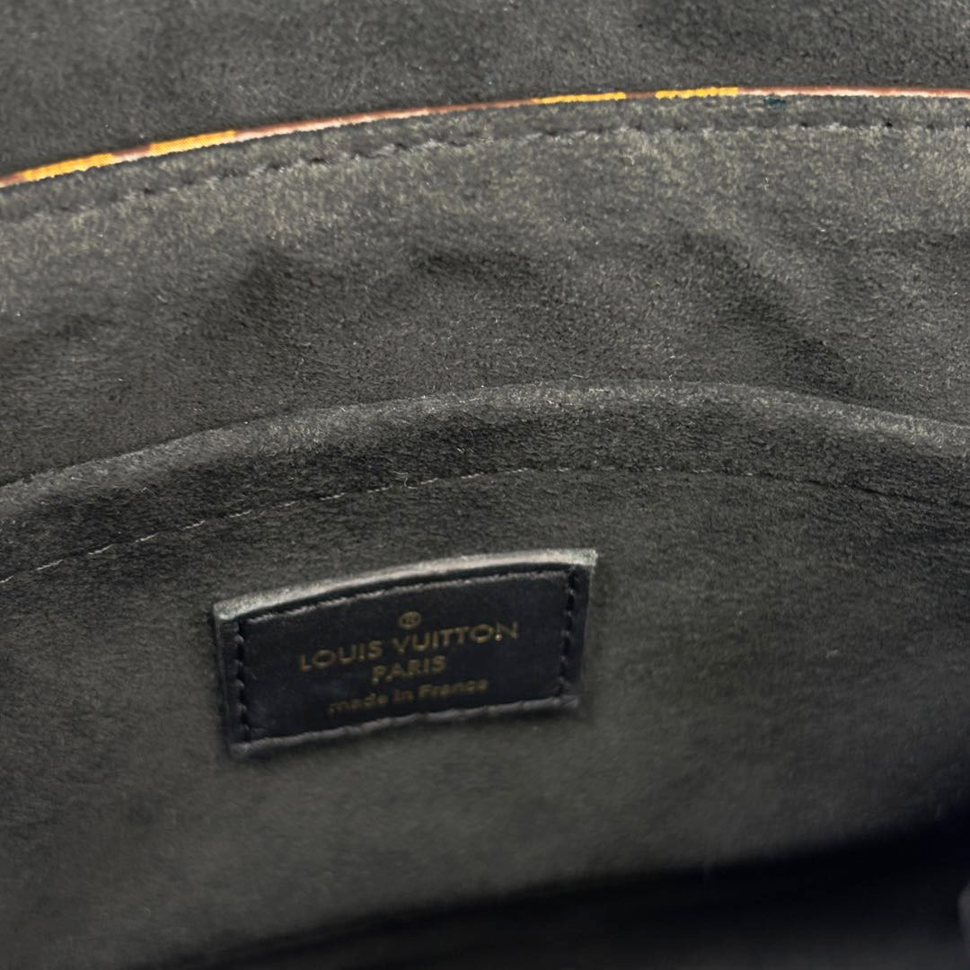 LOUIS VUITTON ルイヴィトン 2WAYハンドバッグ ロッキーBB モノグラム レザー ノワール M44141/RFID(ICチップ)