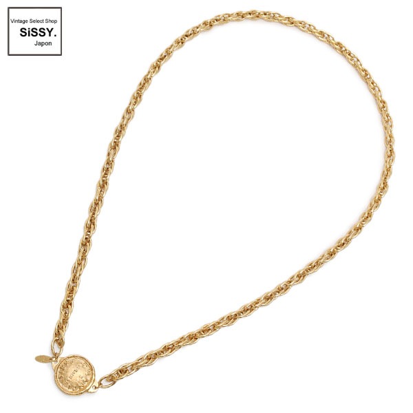 □シャネル□ ロングネックレス コインモチーフ ゴールド 【CHANEL 
