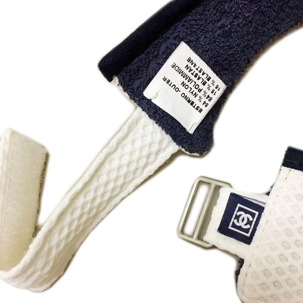 CHANEL シャネル スポーツライン メッシュ サンバイザー LADIES
