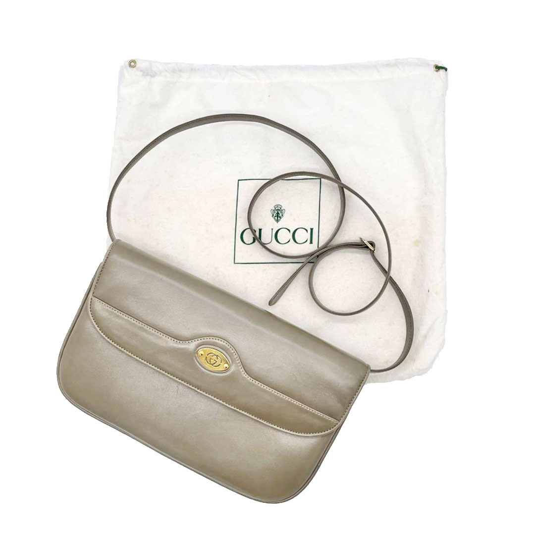 GUCCI グッチ オールドグッチ 2WAYショルダーバッグ クラッチ