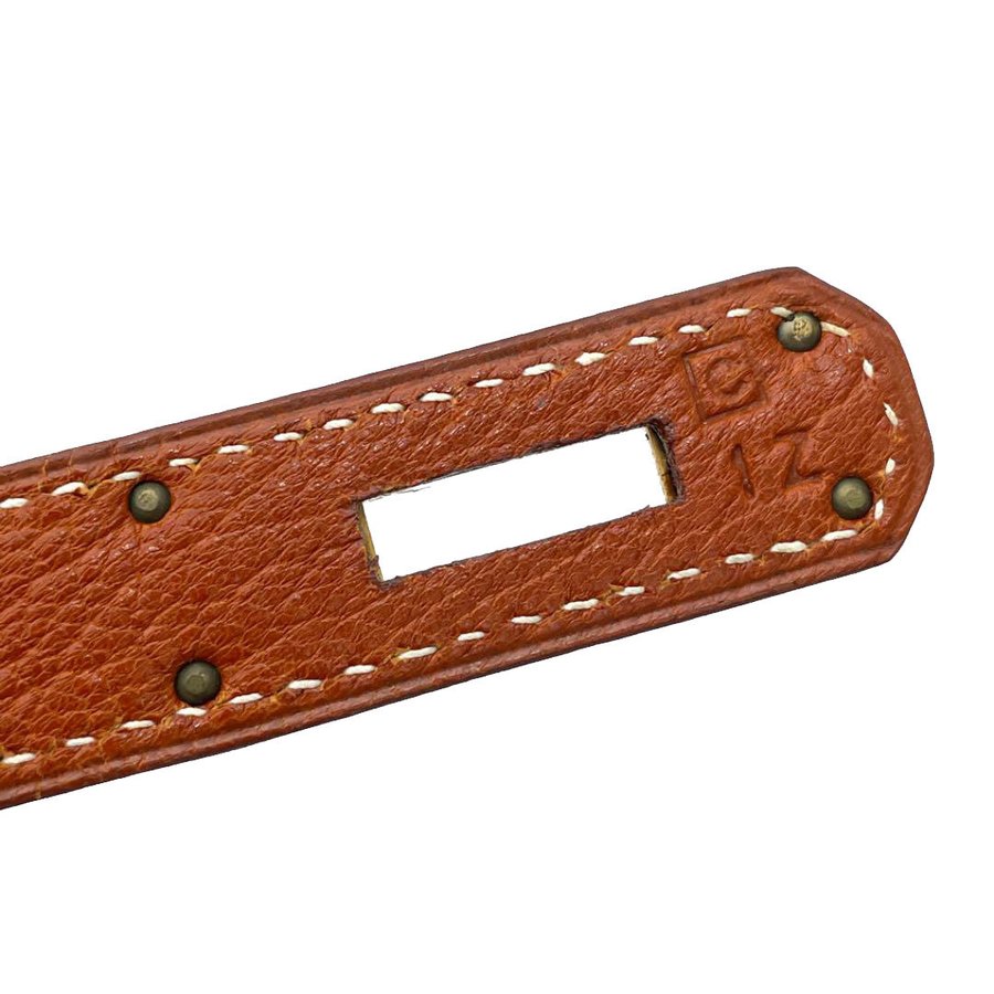 HERMES エルメス ハンドバッグ バーキン30 シェーブルコロマンデル ブラウン ゴールド金具 □C刻印