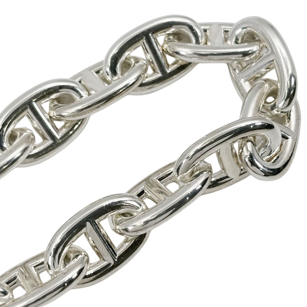 HERMES エルメス シェーヌダンクルMM ブレスレット 16コマ Ag925