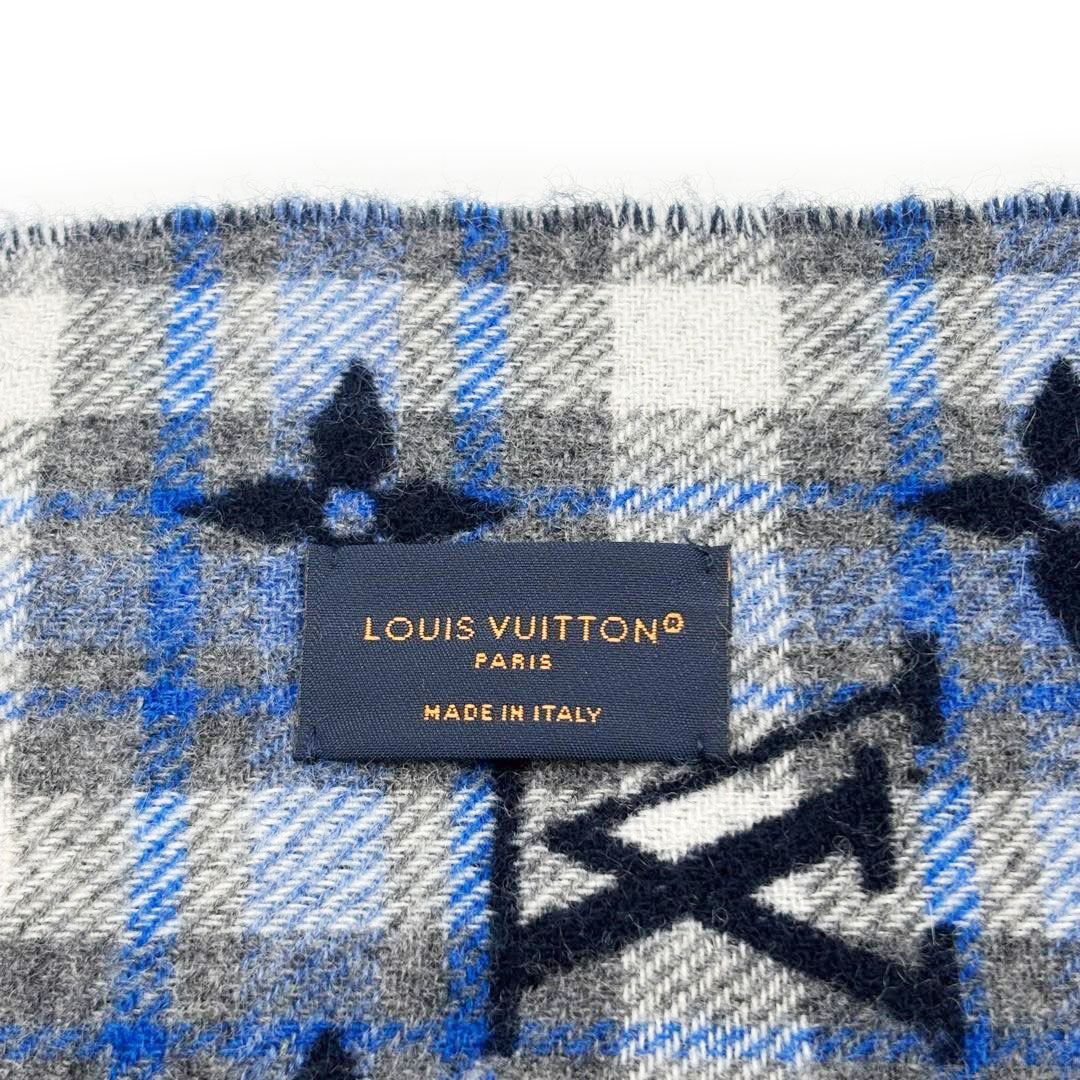 ルイヴィトン　マフラー　マフラー・モノグラムグラディエントタータン　M71348 LOUIS VUITTON ルイヴィトン マフラー・モノグラム