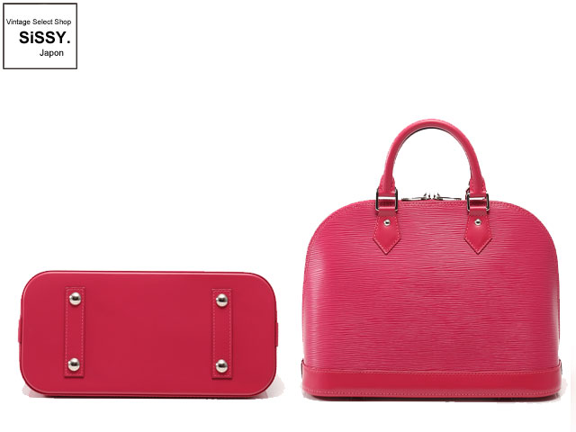 LOUIS VUITTON ルイ・ヴィトン アルマPM ハンドバッグ エピ レザー ピヴォワンヌ M41266