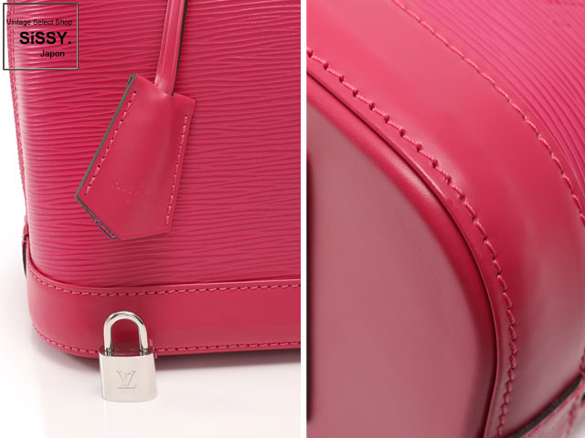 LOUIS VUITTON ルイ・ヴィトン アルマPM ハンドバッグ エピ レザー ピヴォワンヌ M41266