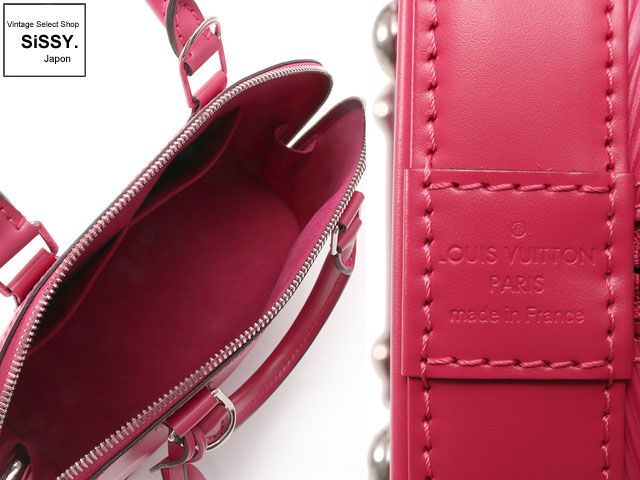 LOUIS VUITTON ルイ・ヴィトン アルマPM ハンドバッグ エピ レザー ピヴォワンヌ M41266