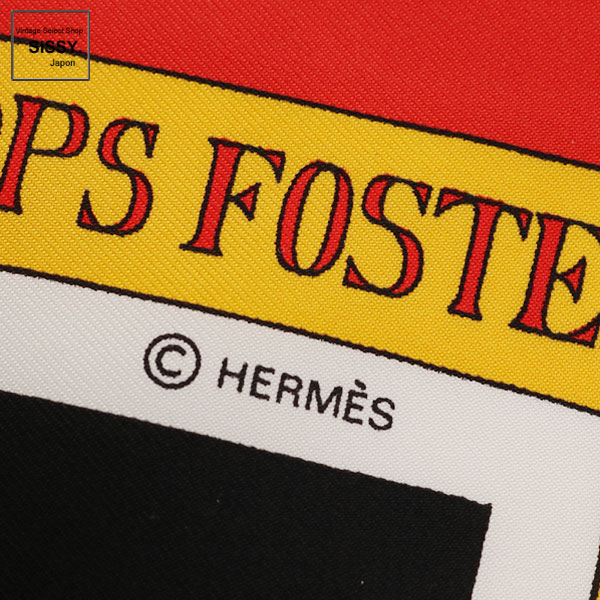 ■エルメス■ カレ90 スカーフ 「NEW ORLEANS THE ORIGINAL CREOLE JAZZ」 シルク オレンジ マルチカラー 【HERMES】
