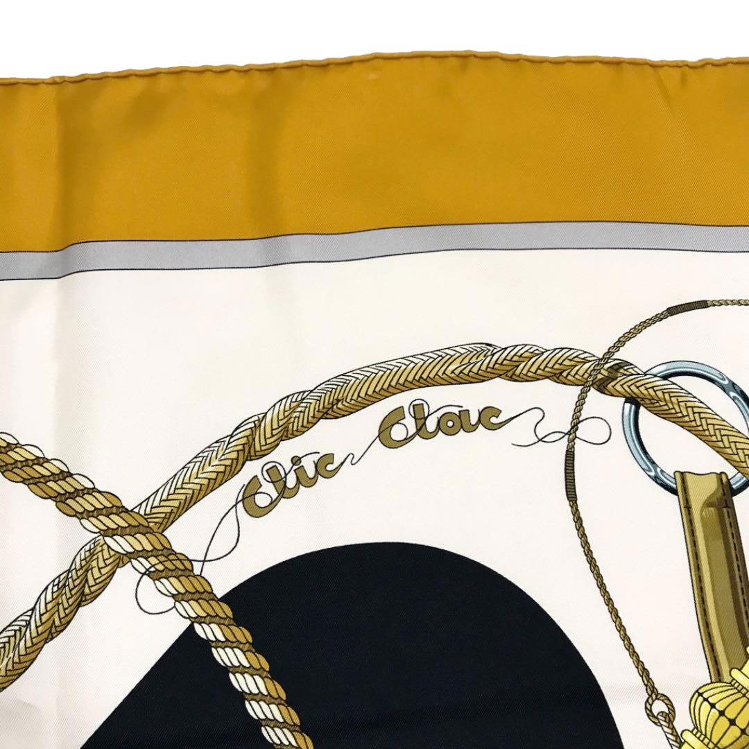 adrysan　エルメス　スカーフ　clic clac ◇HERMES エルメス スカーフ Clic-Clac クリック・クラック