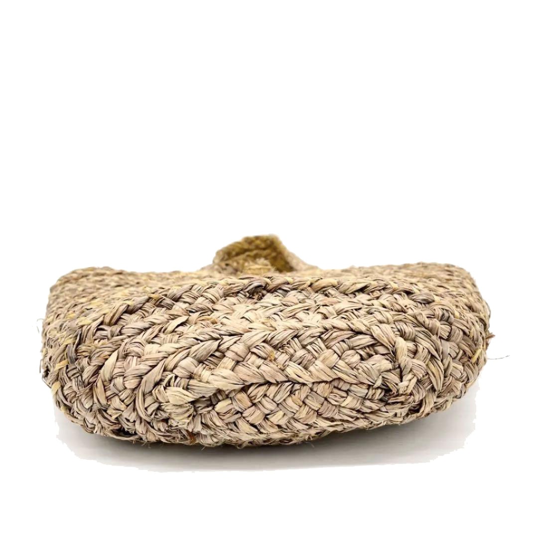 Helen Kaminski ヘレンカミンスキー ミニトートバッグ ハンドバッグ ラフィア ナチュラル