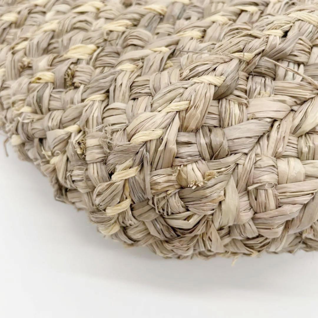 Helen Kaminski ヘレンカミンスキー ミニトートバッグ ハンドバッグ ラフィア ナチュラル