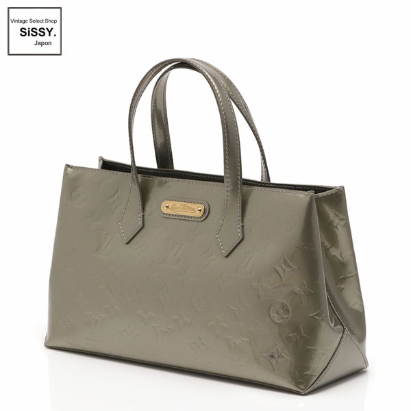 ■ルイ・ヴィトン■  ハンドバッグ ウィルシャーPM モノグラムヴェルニ レザー グリアールデコ  M91627 【LOUIS VUITTON】