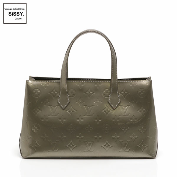 ■ルイ・ヴィトン■  ハンドバッグ ウィルシャーPM モノグラムヴェルニ レザー グリアールデコ  M91627 【LOUIS VUITTON】